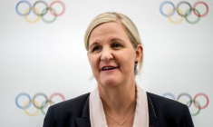 La candidate à la présidence du CIO Kirsty Coventry