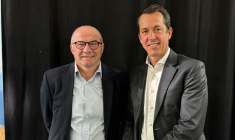 : Jean-Michel Javelle, actuel président de la coopérative et Antoine Collette, directeur général