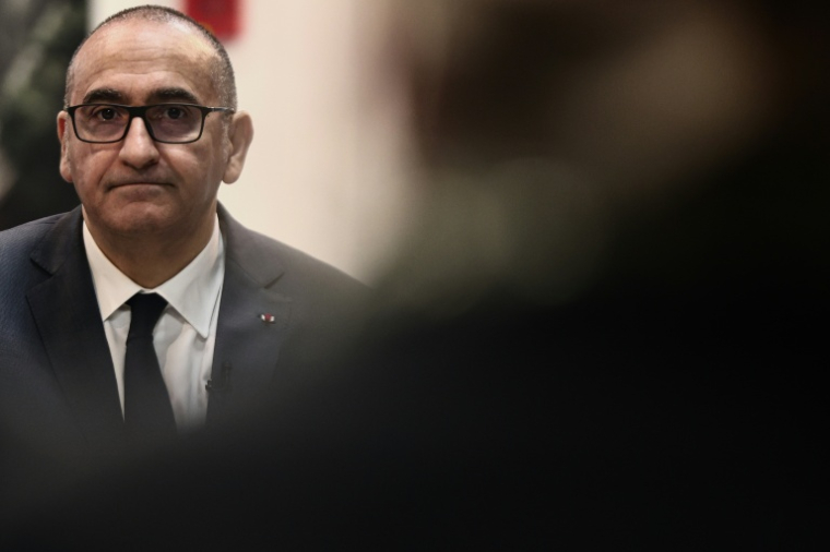 Le ministre de l'Intérieur Laurent Nuñez le 13 février 2026 à Marseille ( AFP / Thibaud MORITZ )