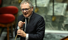 Le rapporteur général du Budget de l’État Philippe Juvin, à l'Assemblée nationale à Paris, le 19 novembre 2025 ( AFP / JULIEN DE ROSA )