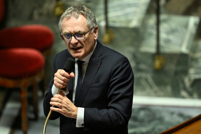 Le rapporteur général du Budget de l’État Philippe Juvin, à l'Assemblée nationale à Paris, le 19 novembre 2025 ( AFP / JULIEN DE ROSA )