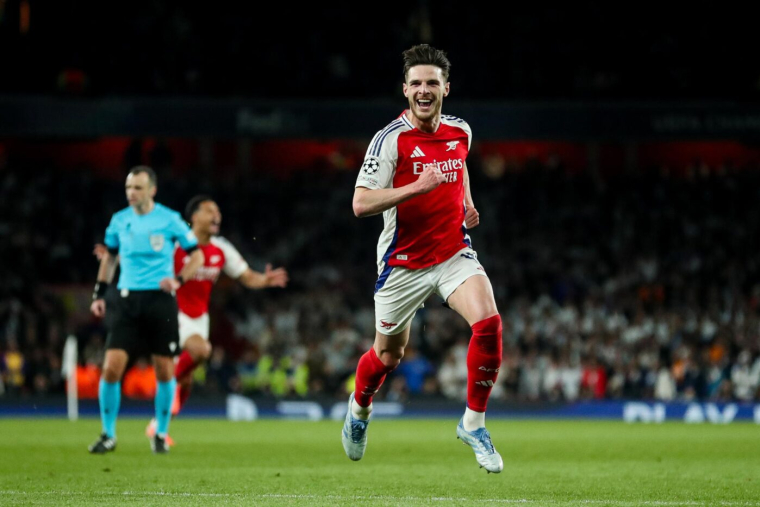 Declan Rice raconte son improbable doublé sur coup franc face au Real