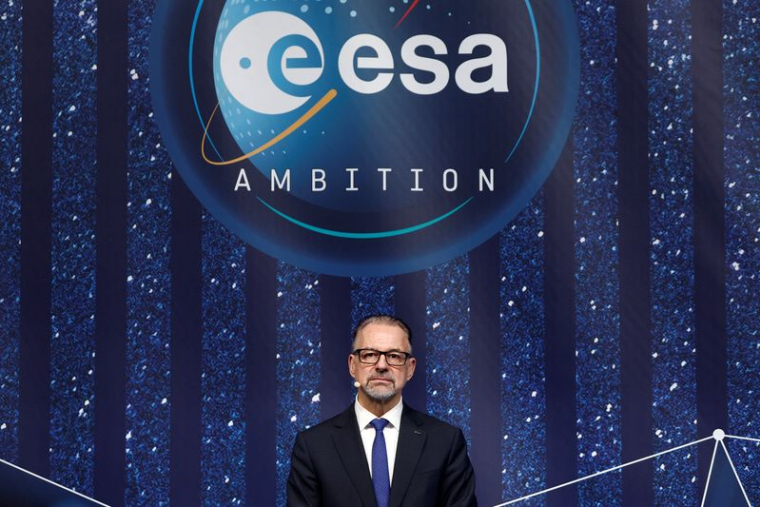 Le directeur général de l'Agence spatiale européenne (ESA) Josef Aschbacher