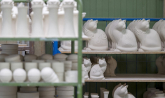 Manufacture des Emaux de Longwy. ( AFP / JEAN-CHRISTOPHE VERHAEGEN )