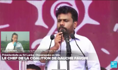 Sri Lanka : le chef de la coalition de gauche Dissanayaka en passe de remporter la présidentielle