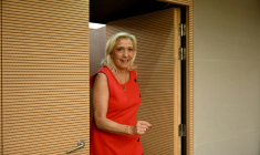 Marine Le Pen, à l'assemblée nationale à Paris, le 28 juin 2025 ( AFP / Julie SEBADELHA )