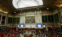 A l'Assemblée nationale, à Paris, le 22 octobre 2025 ( AFP / ALAIN JOCARD )