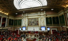 A l'Assemblée nationale, à Paris, le 22 octobre 2025 ( AFP / ALAIN JOCARD )