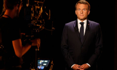 Le président français Emmanuel Macron