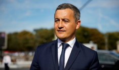 Photo du ministre de l'Intérieur, Gérald Darmanin