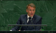 Gaza: Macron dénonce devant l'ONU "un spectacle qui nous fait honte à tous"