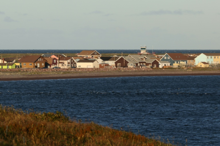 Vue du village de Miquelon, situé dans la collectivité d'outre-mer française dotée de l'autonomie de Saint-Pierre-et-Miquelon, le 20 septembre 2026 ( AFP / Ludovic MARIN )