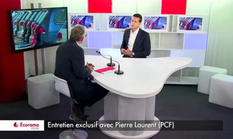 "Si Emmanuel Macron se présentait demain, il serait battu" a déclaré Pierre Laurent (PCF).(VIDEO)