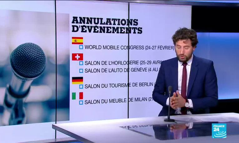 Coronavirus et impact économique : le secteur de l'événementiel déjà fragilisé