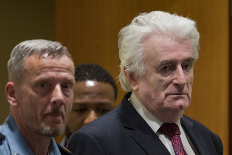 LE CRIMINEL DE GUERRE BOSNO-SERBE KARADZIC PURGERA LA FIN DE SA PEINE AU ROYAUME-UNI