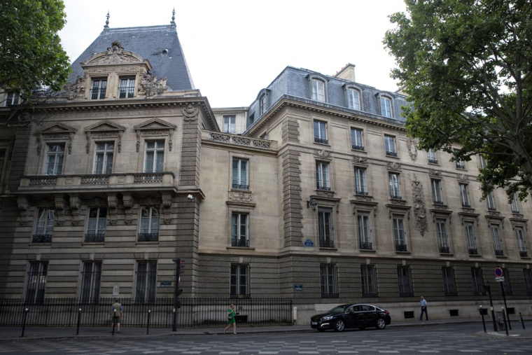 Le ministère des Armées, à Paris. ( AFP / THOMAS SAMSON )