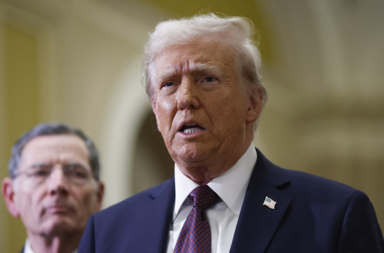 Donald Trump à Washington, aux États-Unis, le 8 janvier 2025. ( AFP / TING SHEN )