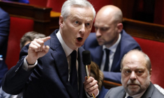 Bruno Le Maire, le 7 mai 2024, à l'Assemblée nationale ( AFP / LUDOVIC MARIN )