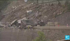 Trafic ferroviaire et routier très perturbé entre France et Italie après un éboulement en Savoie