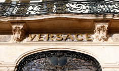 Le logo de la maison de mode Versace