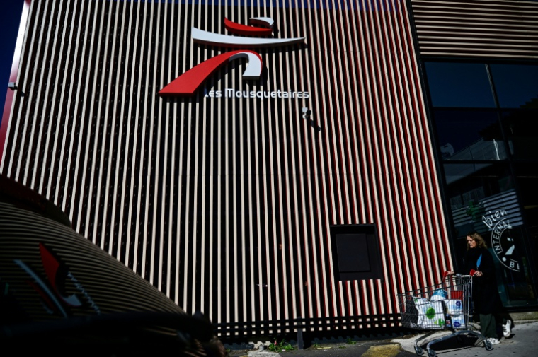 L'alliance d'Auchan avec Intermarché, entamée par le lancement en 2024 d'une centrale d'achats commune, vise à permettre des baisses de tarifs ( AFP / GABRIEL BOUYS )
