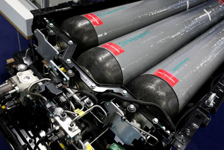 Un système de stockage d'hydrogène d'OPmobility