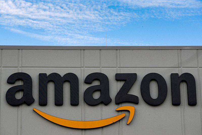 Un centre de distribution Amazon à Staten Island, New York