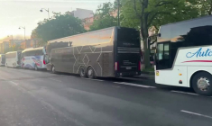 Hausse des carburants: début d'une opération escargot à Paris