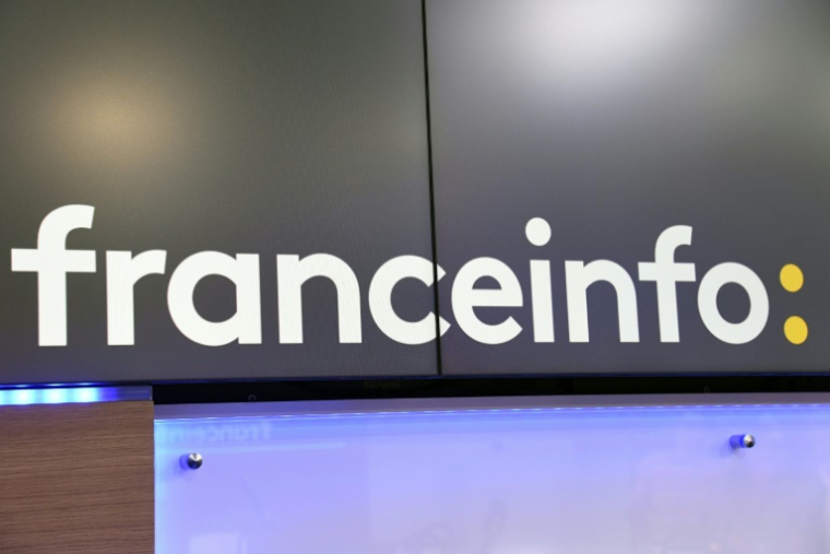 franceinfo: des journaux toutes les heures et Loïc de la Mornais en plateau ( AFP / BERTRAND GUAY )