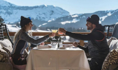 Et si vous profitiez de votre séjour aux sports d’hiver pour vous offrir un repas étoilé? ( crédit photo : Capture d’écran Instagram @ladamedepicle1920 )