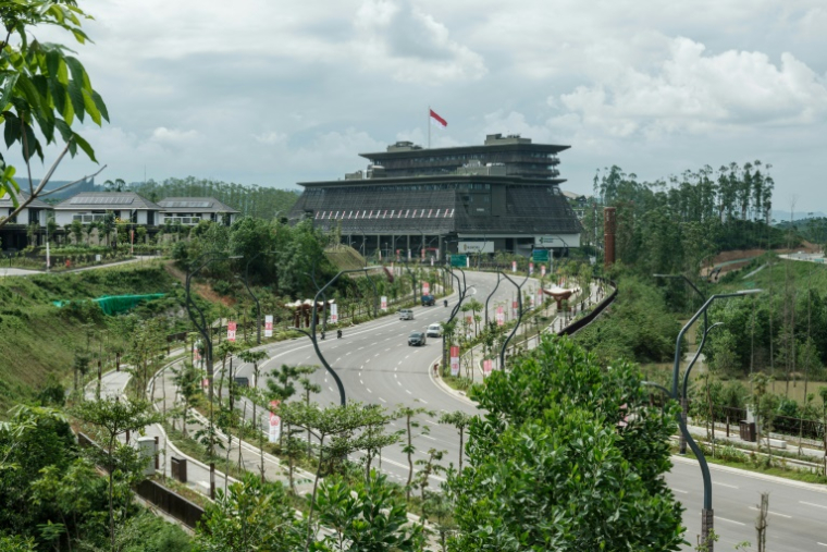 L'hôpital nouvellement construit à Ibu Kota Nusantara (IKN), la nouvelle capitale prévue de l'Indonésie, le 15 août 2025 ( AFP / YASUYOSHI CHIBA )