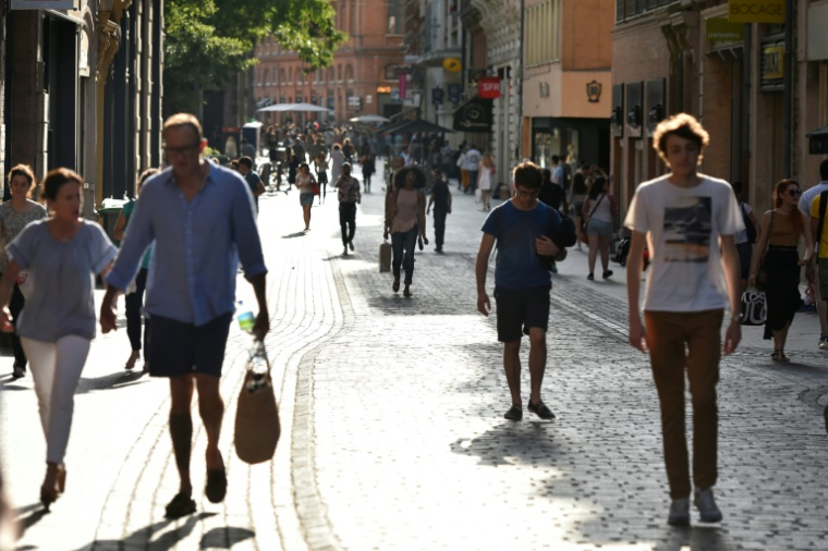 Une rue à Toulouse le 4 juillet 2016 ( AFP / Rémy GABALDA )