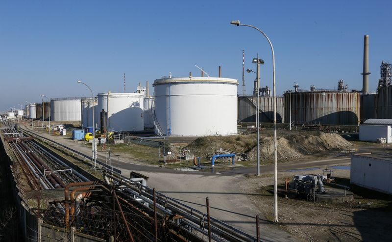 Complexe pétrochimique du géant pétrolier français TotalEnergies
