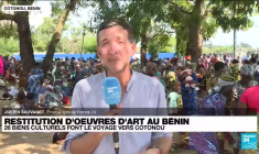 Restitution d'oeuvres d'art au Bénin : la joie des Béninois à Cotonou