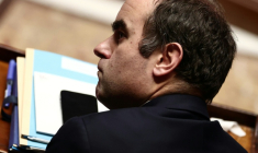 Le Premier ministre Sébastien Lecornu, assistant au débat sur le  budget de la Sécurité sociale (PLFSS) 2026 à l'Assemblée nationale, Paris, le 5 novembre 2025 ( AFP / Thibaud MORITZ )