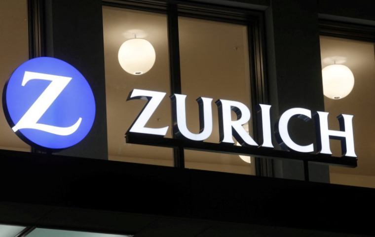 Le logo de Zurich Insurance à son siège à Zurich