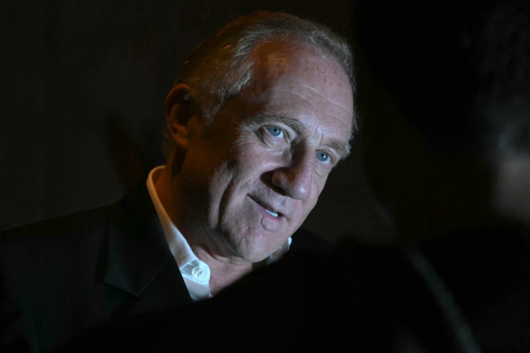 Francois-Henri Pinault à Milan le 25 septembre 2024. ( AFP / GABRIEL BOUYS )