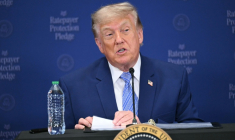 Le président américain Donald Trump, à Washington le 23 juillet 2026 ( AFP / SAUL LOEB )