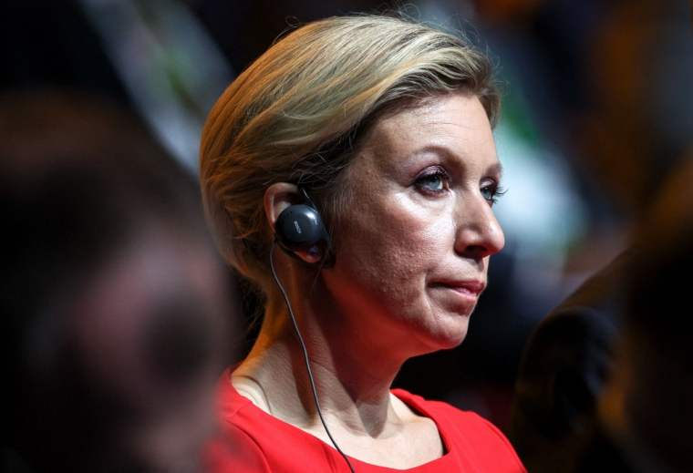 Maria Zakharova à Saint-Petersbourg, en Russie, le 27 juillet 2023. ( TASS Host Photo Agency / YEGOR ALEYEV )