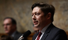 Jean-Louis Thieriot, le 21 mars 2023, à l'Assemblée nationale ( AFP / PHILIPPE LOPEZ )