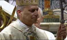 Début de la messe d'inauguration du pape Léon XIV