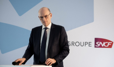 Laurent Trevisani à La Plaine-Saint-Denis, le 23 février 2023. ( AFP / ALAIN JOCARD )