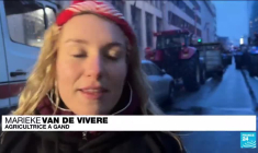 Les agriculteurs de retour à Bruxelles : les tracteurs s'installent dans le quartier européen