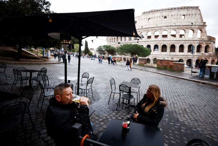 L'ITALIE VA ABAISSER SES PRÉVISIONS DE PIB AVEC LA GUERRE EN UKRAINE, MONTRE UN DOCUMENT