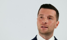 Jordan Bardella, président du Rassemblement national (RN), le 12 janvier 2026 à Paris ( AFP / Alain JOCARD )