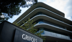 Le siège de Grifols près de Barcelone ( AFP / JOSEP LAGO )