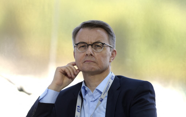 Dominique Schelcher, à Paris, le 26 août 2020 ( AFP / ERIC PIERMONT )