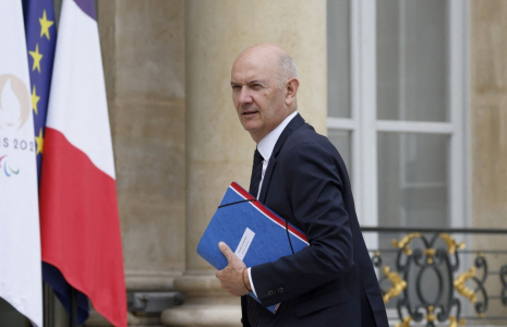 Roland Lescure, à l'Elysée, le 3 juillet 2024 ( AFP / LUDOVIC MARIN )