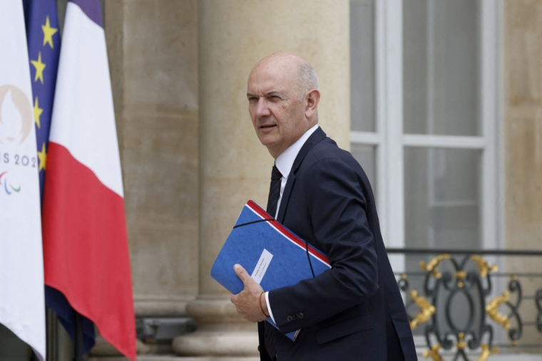 Roland Lescure, à l'Elysée, le 3 juillet 2024 ( AFP / LUDOVIC MARIN )