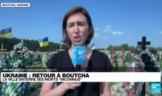 Guerre en Ukraine : la ville de Boutcha enterre ses morts non identifiés